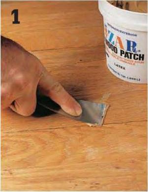How To Patch Scratches Small Holes In Hardwood Flooring The