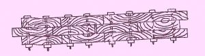 sectional plan of a wakefield pile